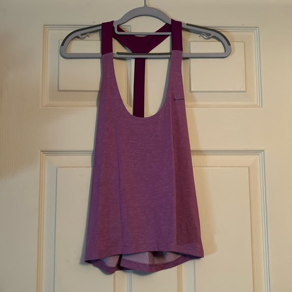 Nike Purple Tank Top size s